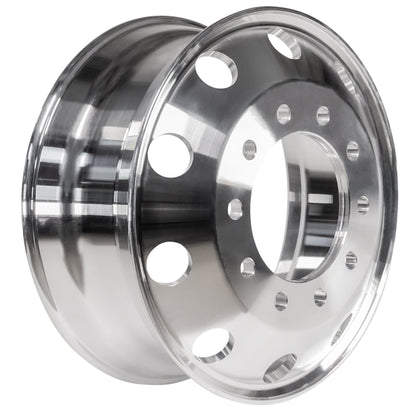 22.5 x 8.25 Forged Aluminum Truck Wheels Machined Bright FOB WHOLESALE PRICE $119/pc 600pcs
