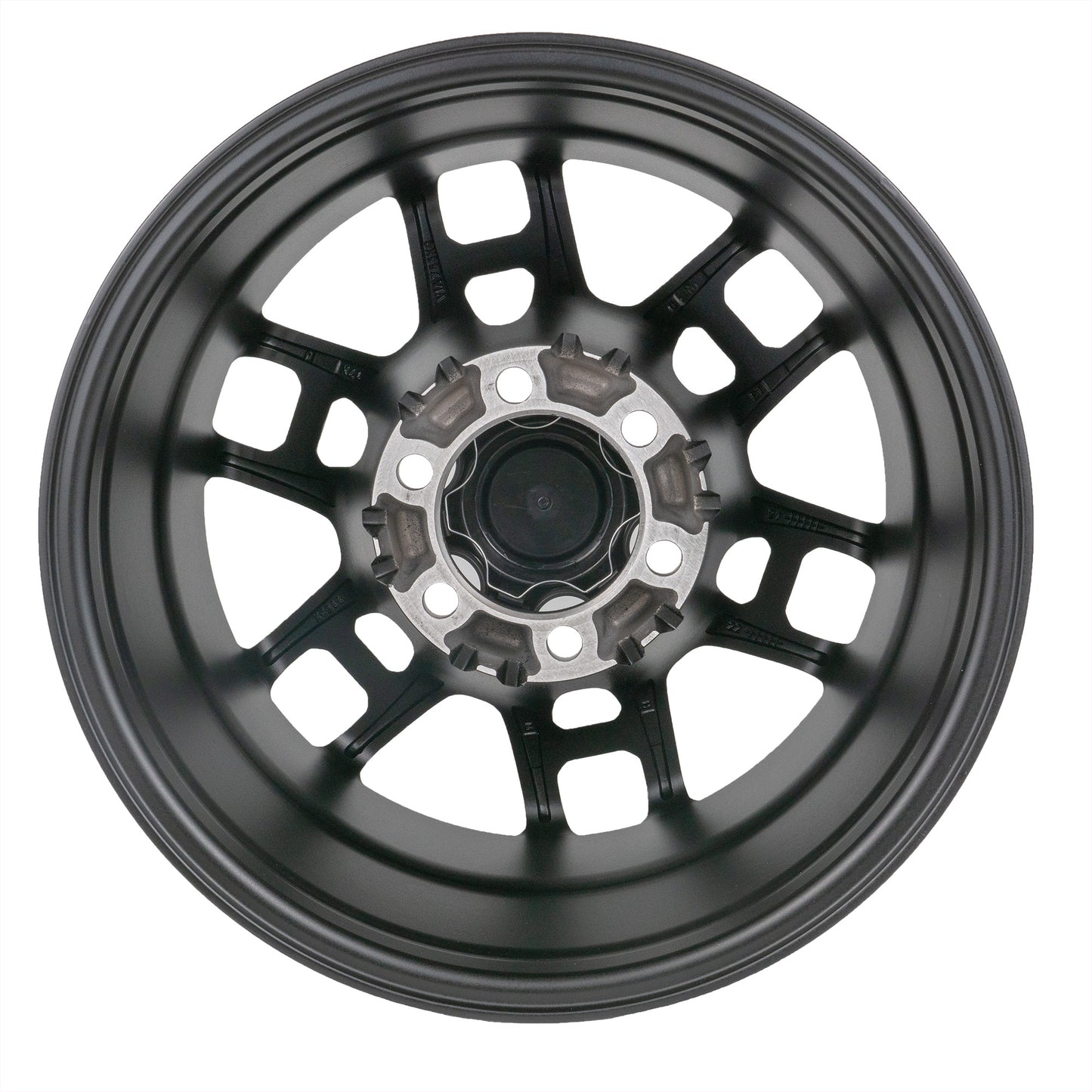 Toyota TRD Wheels 17 x 8/9 Auto Rims PCD 6 x 139.7 ET 15/0 CB 106.1 Set of 4 Matte Black